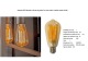 Ampoule LED filament gouttelette 8450