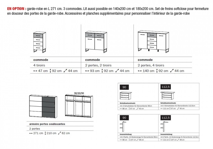Chambre adulte Tampako