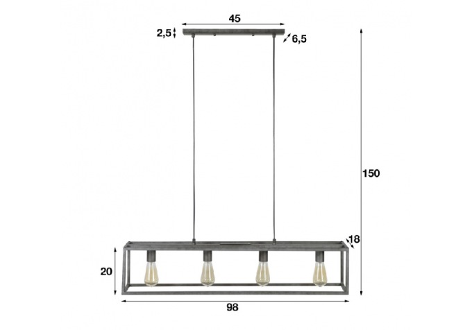 Suspension 4L Cubic Suspension 4L Cubic