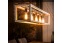 Suspension 5L rectangle en manguier