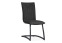 Chaise Amar en tissu : Couleur:Anthracite