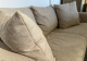 Canapé-lit 3 places en tissu crown beige