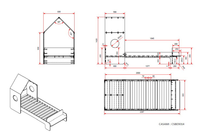 Chambre jeune Casami