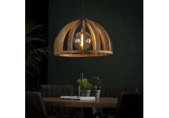 Suspension 1 Lampe en bois Suspension 1 Lampe en bois
