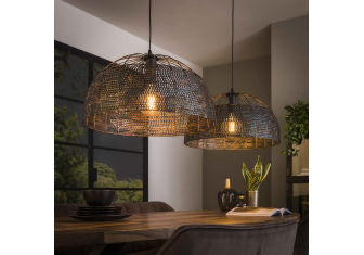 Suspension en métal 2 lampes 8107 Suspension en métal 2 lampes 8107