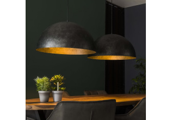 Suspension en métal 2 lampes 7997 Suspension en métal 2 lampes 7997