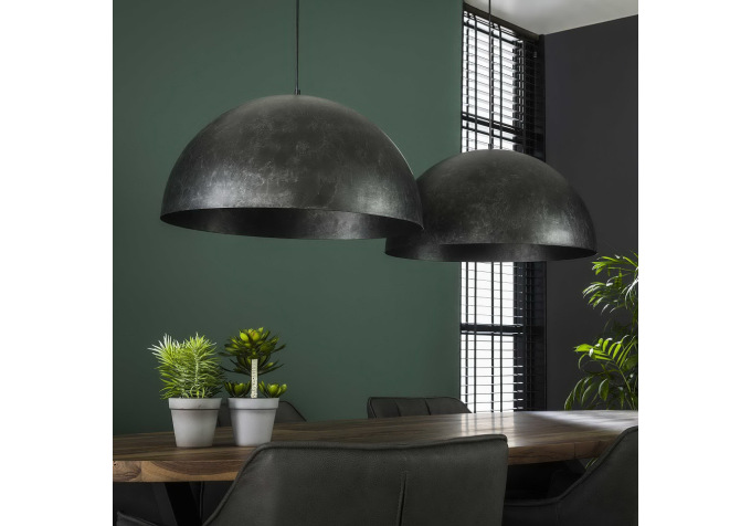 Suspension en métal 2 lampes 7997 Suspension en métal 2 lampes 7997