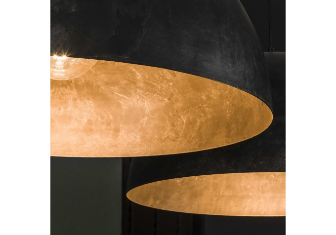 Suspension en métal 2 lampes 7997 Suspension en métal 2 lampes 7997