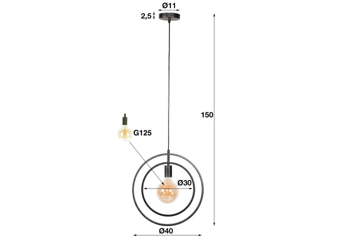 Suspension 1 LampeTurn around