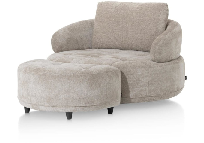 Fauteuil pivotant Borgia H&H