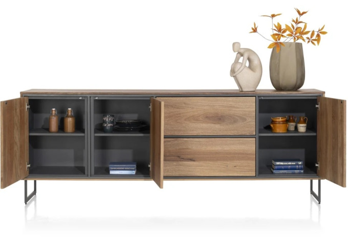 Dressoir 3 portes Trapani Henders & Hazel