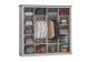 Armoire portes coulissantes Eline