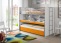 Lit mezzanine Bonus : Couleur:Orange